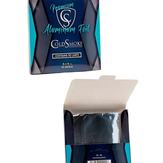Papel Aluminio Precortado Coldsmoke