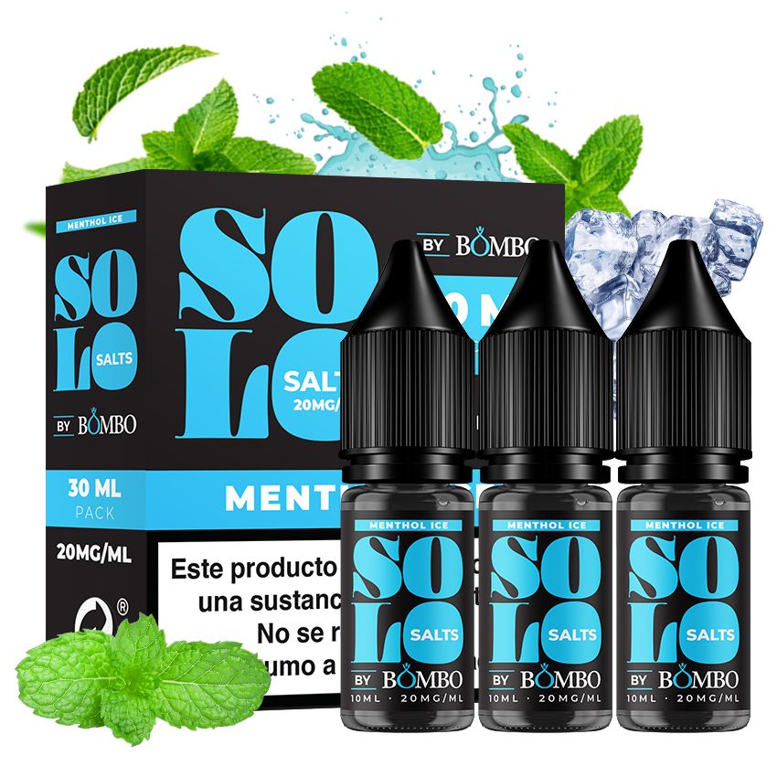 Solo Salts - Bombo 3x10 (Menthol Ice)